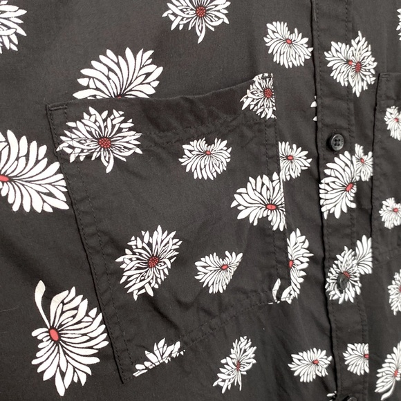 Vans Floral Collared Button Down Shirt - Picture 5 of 6